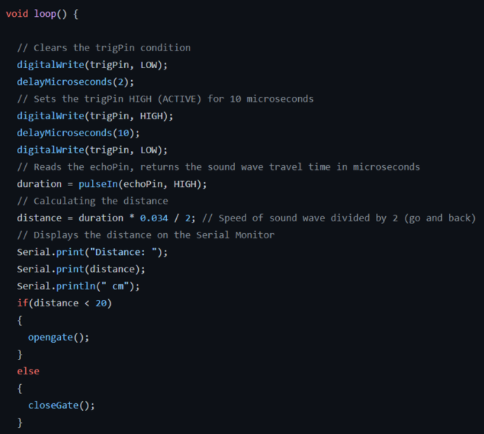 如何使用超声波传感器检测物体并打开伺服电机门(图5) 如何使用超声波传感器检测物体并打开伺服电机门(图5)