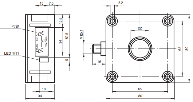 外形尺寸图 外形尺寸图