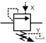 液压溢流阀符号的表示方式(图3) 液压溢流阀符号的表示方式(图3)