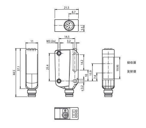外形尺寸图 外形尺寸图