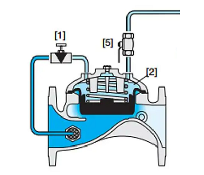 导致阀门颤振是控制阀方向安装不正确的关系吗？(图1)