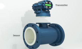电磁流量计传感器如何工作，电磁流量计传感器不同部件的作用？(图2)