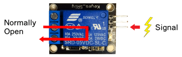 5V继电器端子和引脚如何工作，?？统１占痰缙鞯男藕诺缌鞣绞?图2)