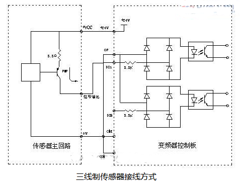 三线负压传感器怎么接线，负压传感器的接线方式？