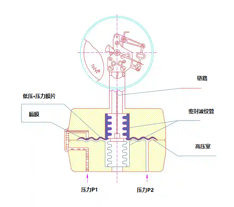 理想的压力表测量，是具有微分功能的压力表功能用途