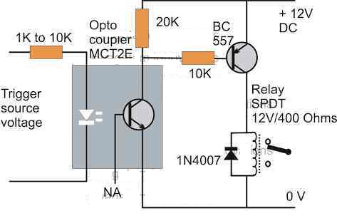光耦合器如何连接继电器？继电器与光耦直接连接方法？(图2)