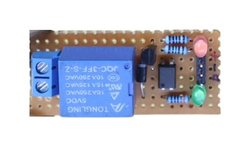 如何制作带光耦的继电器?？?，光耦继电器?？榈闹谱鞑街?？(图2)