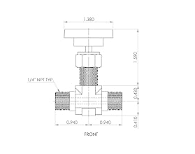 管式直角单向阀工作原理，一种高效流体控制解决方案