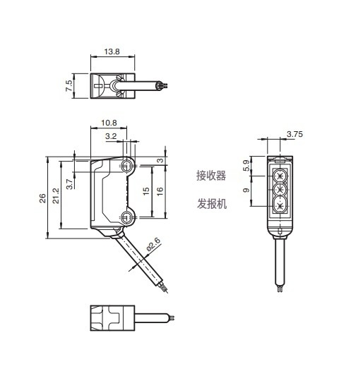 三角测量传感器 (BGS)OBT80-R3-E0-P(图4) 三角测量传感器 (BGS)OBT80-R3-E0-P(图4)