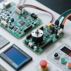 直流电机编码器和单片机紧密配合完成智能控制与调节(图1) 直流电机编码器和单片机紧密配合完成智能控制与调节(图1)