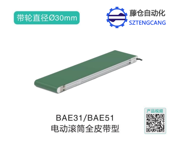 全皮带型BAE31/BAE51电动滚筒输送机