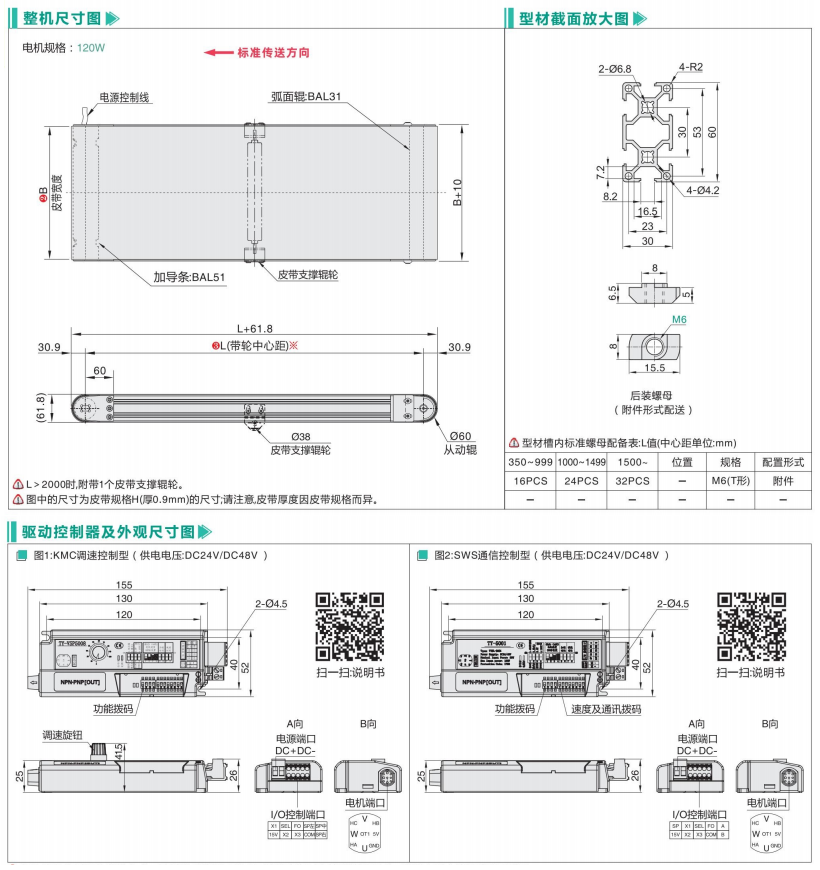 电动滚筒全皮带型输送机BAL31/BAL51(图3) image.png