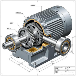 钢厂减速机防钢水飞溅防护结构怎么设计？(图1)