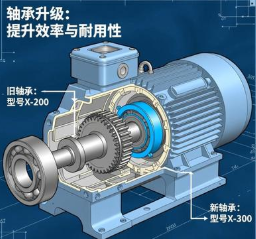 工机减速机高温作业时轴承密封怎么升级？