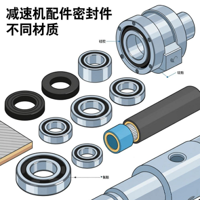 减速机配件密封件不同材质，适配的工况范围如何划分？