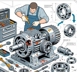 减速机配件齿轮轴的磨损，修复与更换判定标准是什么？