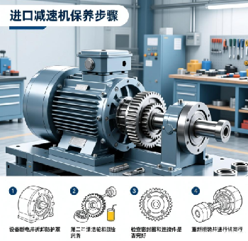 进口减速机闲置期的封存保养要点有哪些？(图1)