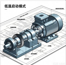 立式减速机低温环境启动困难的预热处理方法？