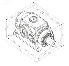 平行轴减速机粉尘工况，轴端密封升级改造技巧？(图1)