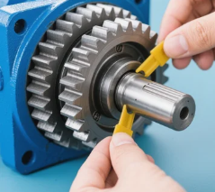 软齿面减速机多轴传动，齿侧间隙同步调整？(图1)